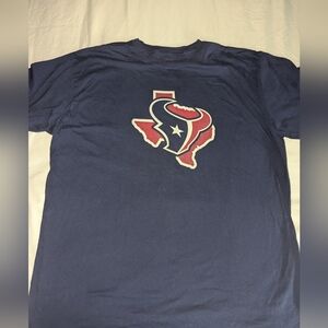 Fanatics‎ Men's 3XLB Houston Texans Blue Short Sleeve Graphic Print T-Shirt